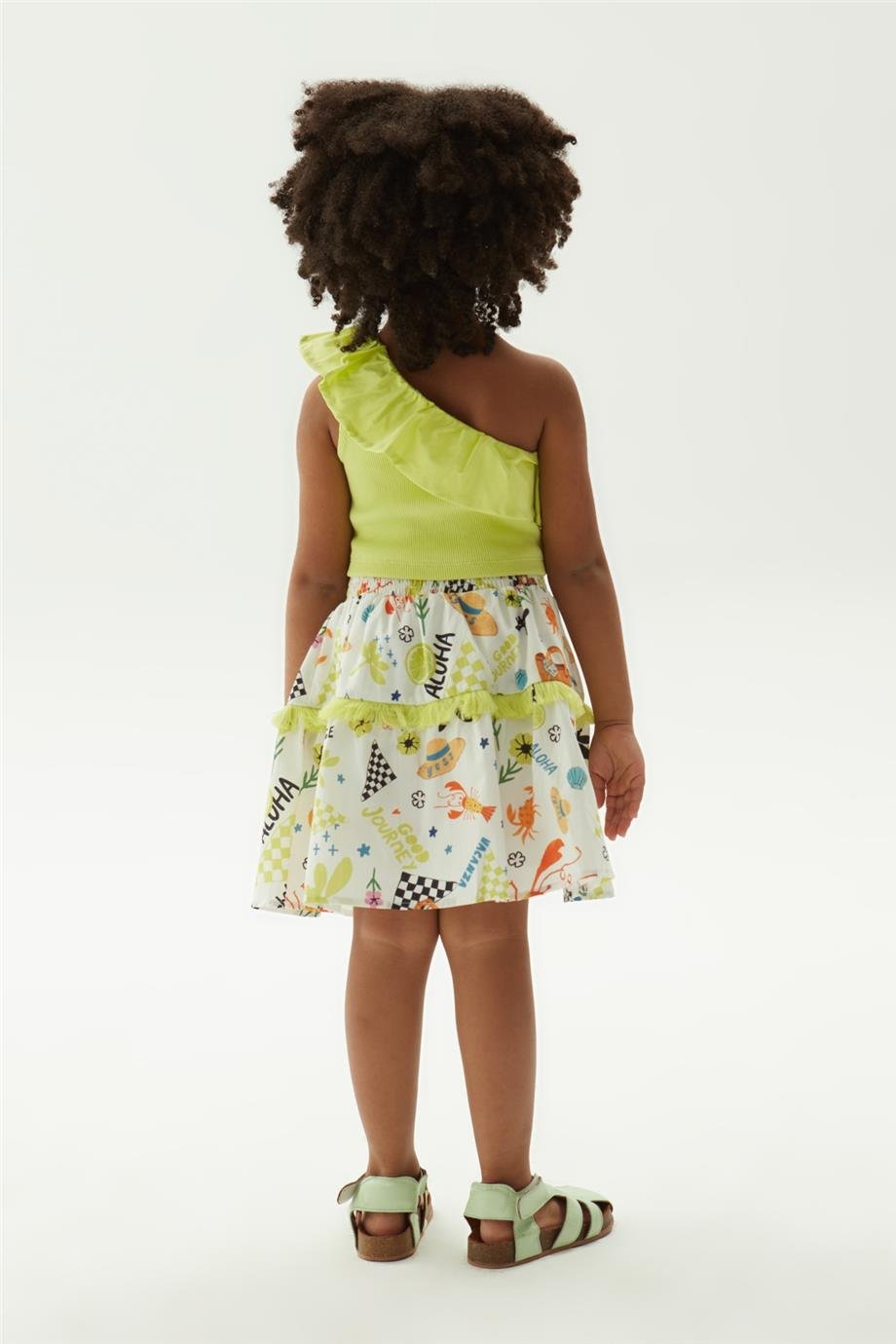 Tyess Kız Çocuk Yeşil Bluz