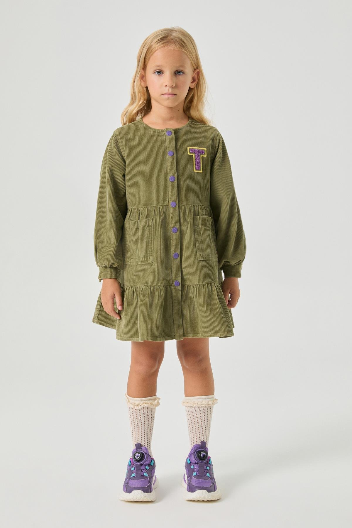 Tyess Kız Çocuk Yeşil ElbiseTyess Kız Çocuk Yeşil Elbise