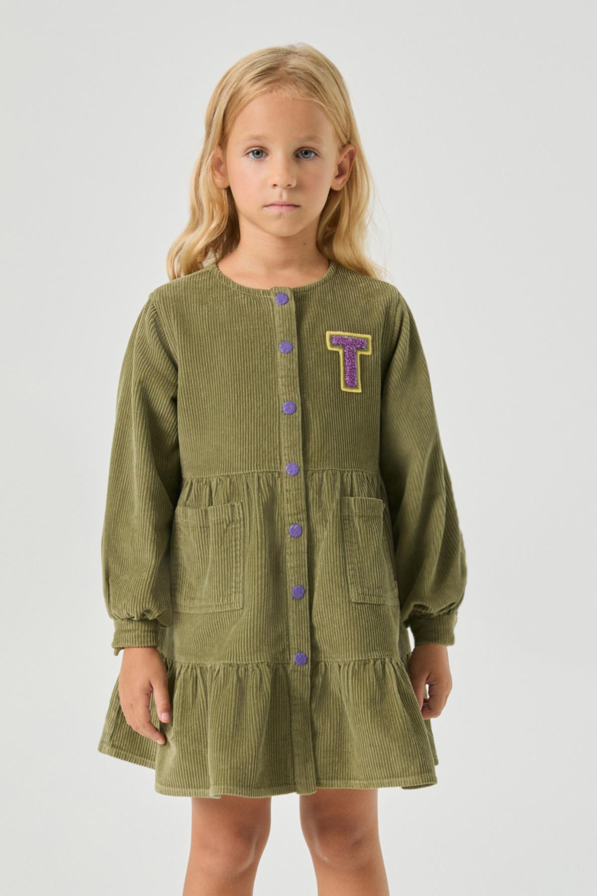 Tyess Kız Çocuk Yeşil ElbiseTyess Kız Çocuk Yeşil Elbise
