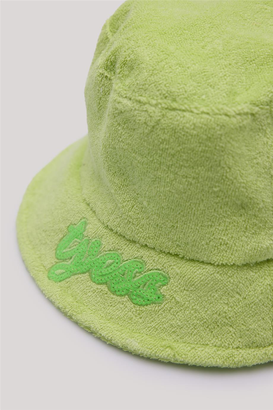 Tyess Kız Çocuk Yeşil Şapka
