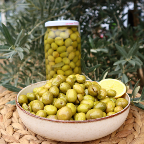 Kırma Yeşil Zeytin 1 Kilo