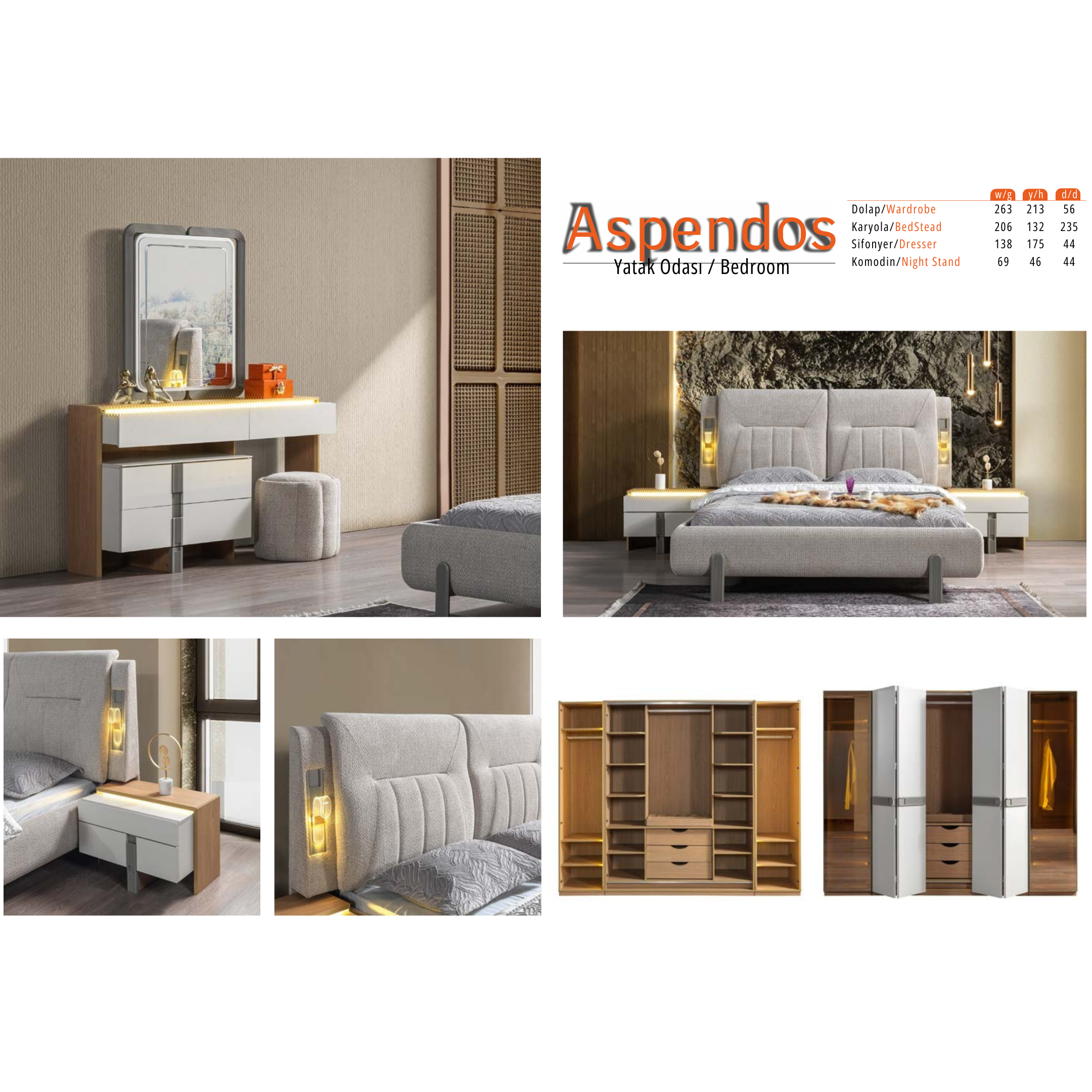 ASPENDOS YATAK ODASI