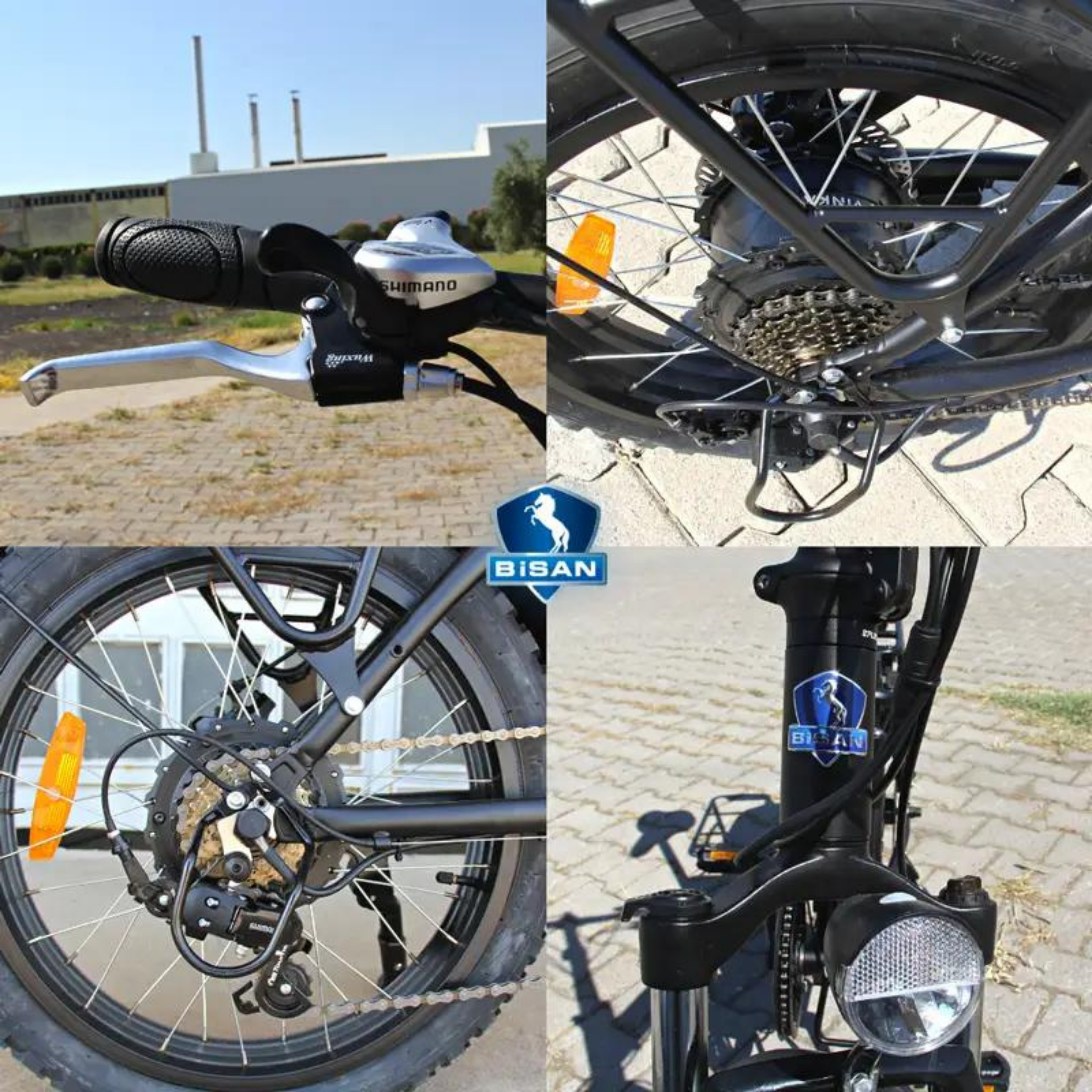 BİSAN E-FOLDİNG F2  ELEKTRİKLİ BİSİKLET
