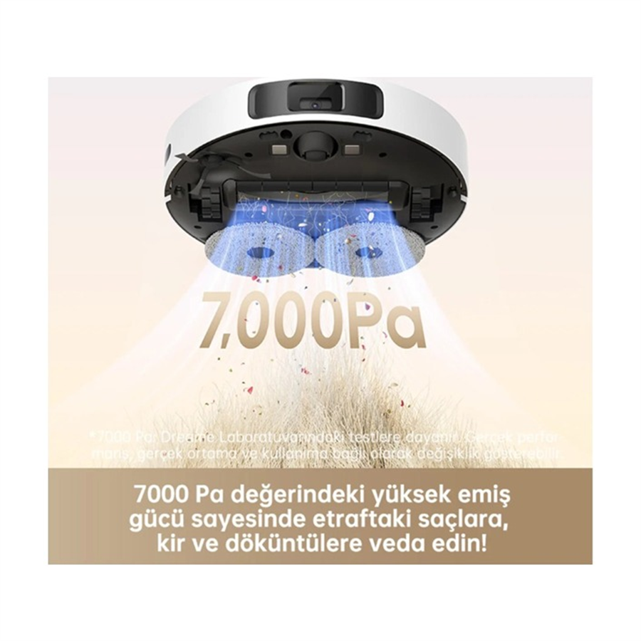DREAMEBOT L10S PLUS ROBOT SÜPÜRGE BEYAZ