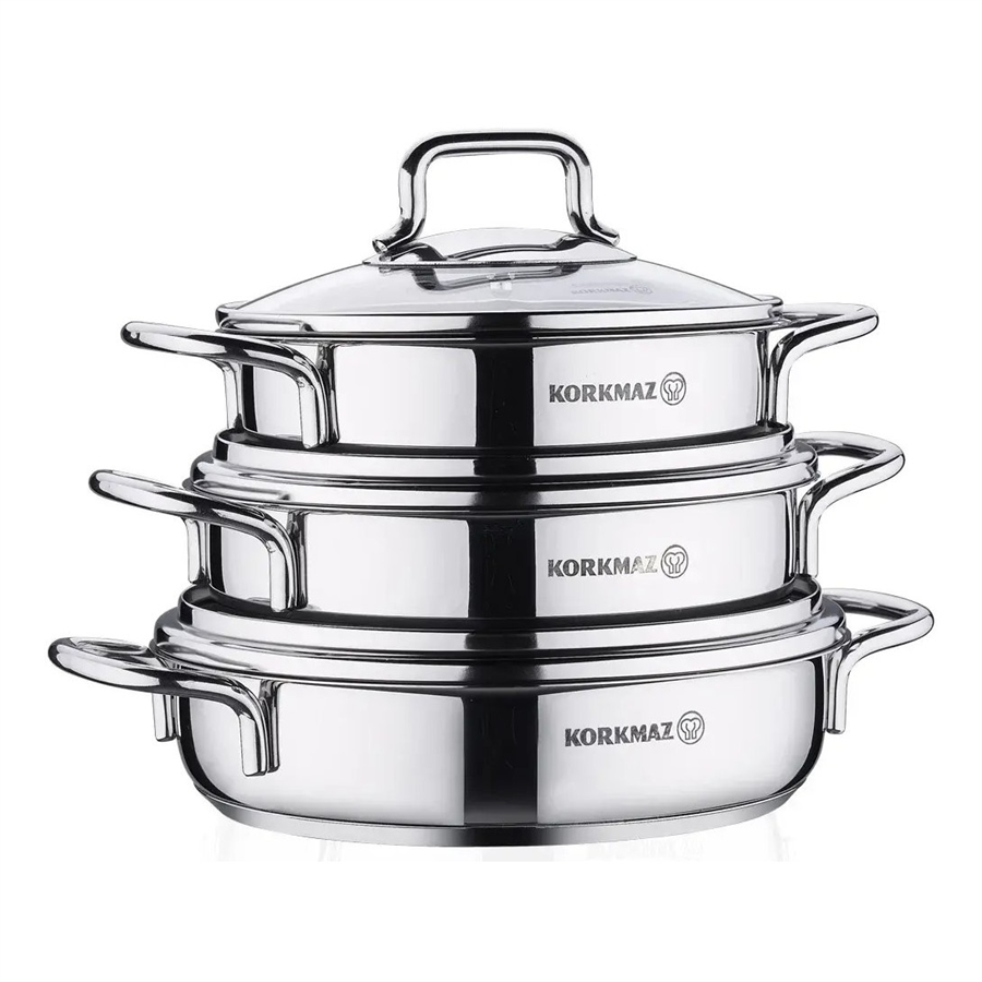 KORKMAZ PERLA OMLET SET A1675