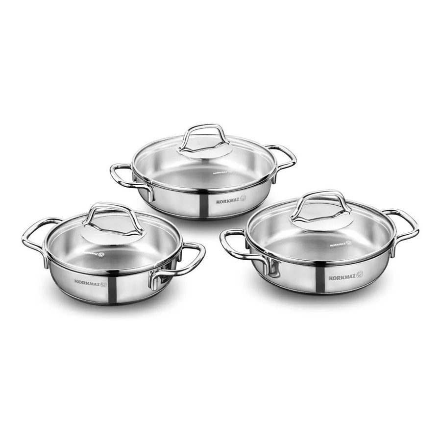 KORKMAZ PERLA OMLET SET A1675
