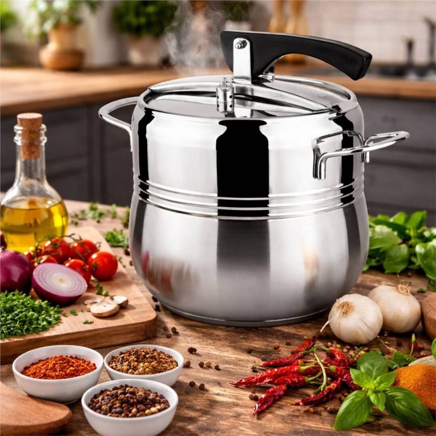 LİNES SİLVER 8 LT L-0212 DÜDÜKLÜ TENCERE