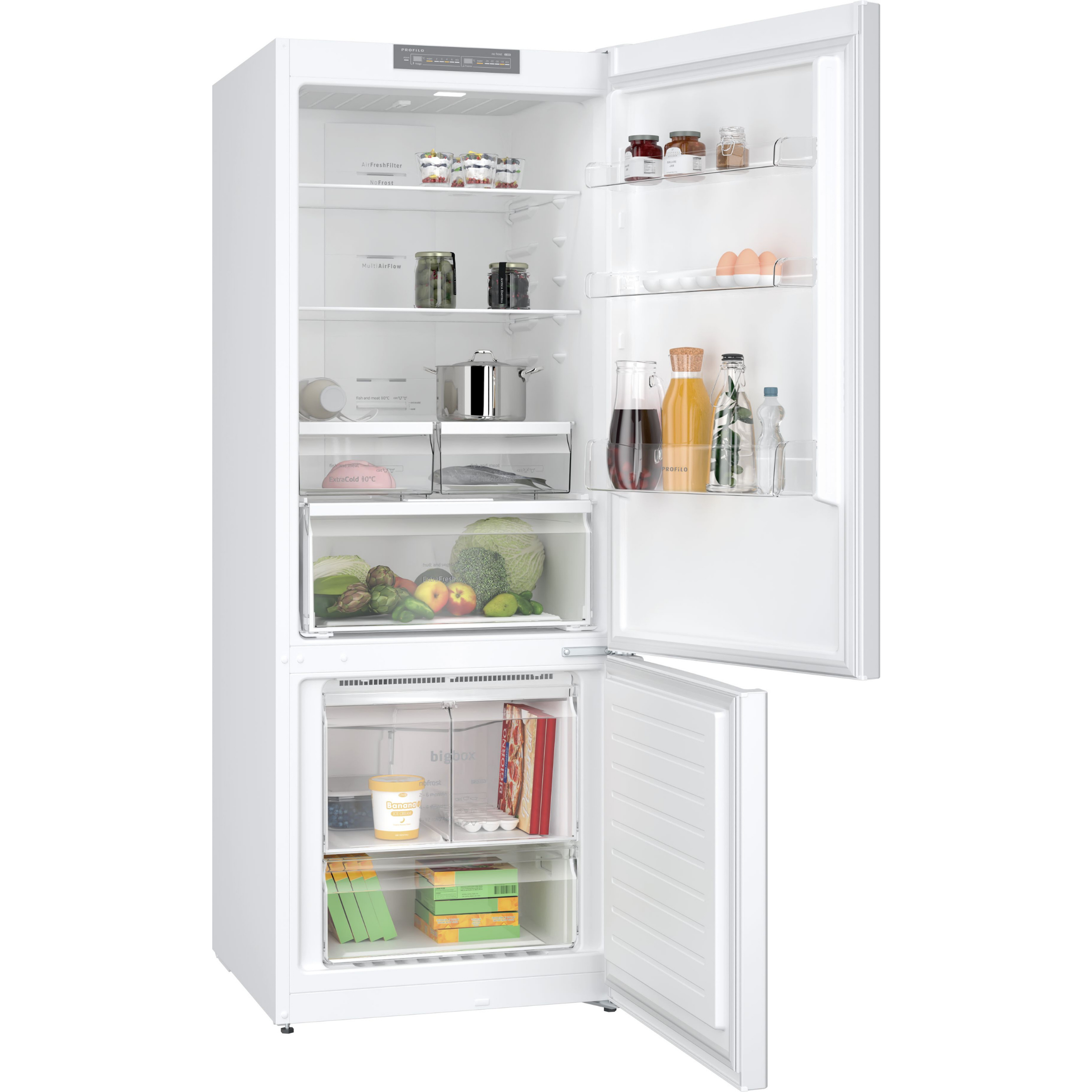 PROFİLO ALTTAN DOLDURUCULU BUZDOLABI - BD3055WEVN 
