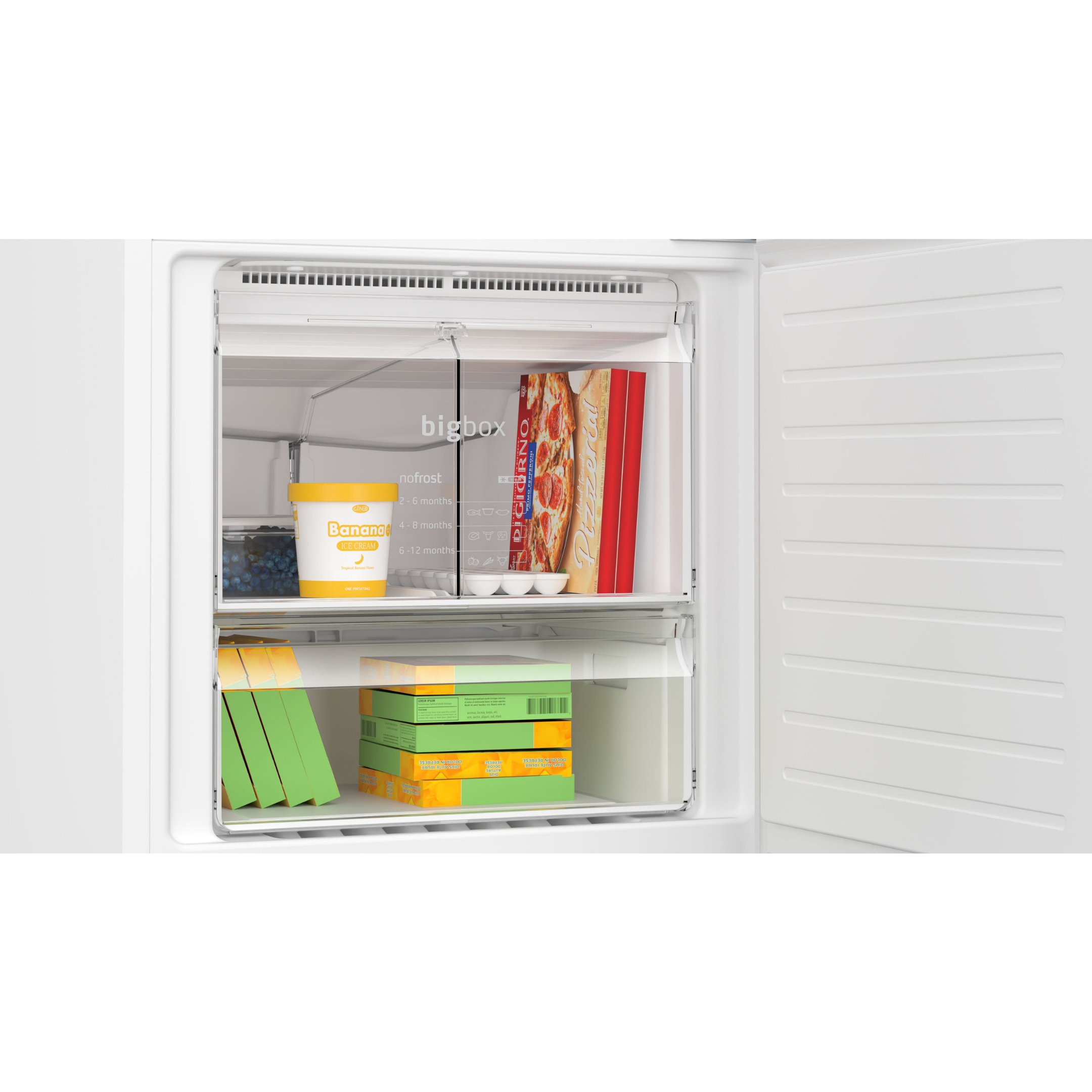 PROFİLO ALTTAN DONDURUCULU BUZDOLABI - BD3055WECN