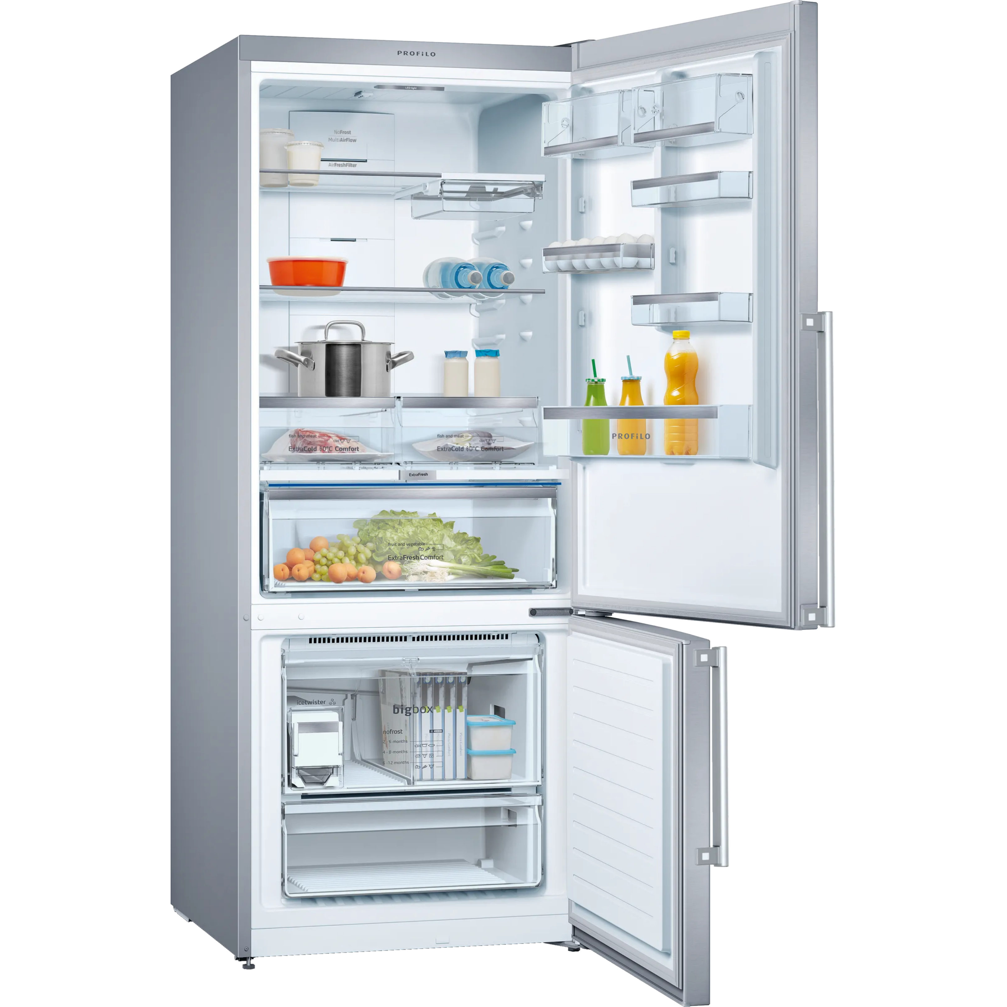PROFİLO BD3076IFAN XL İNOX BUZDOLABI