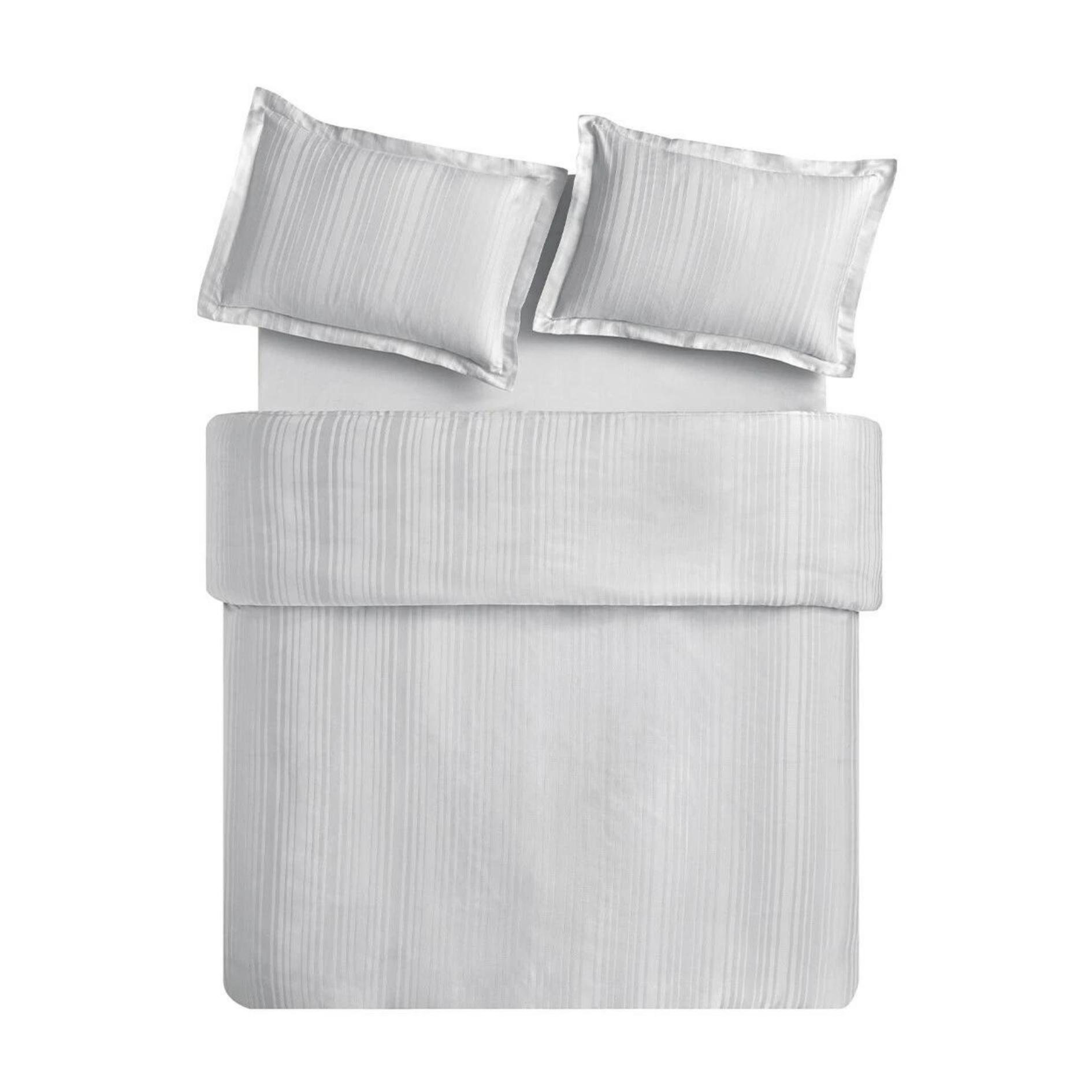 PUFFY ÇİFT KİŞİLİK MELVİN BAMBU SATEN NEVRESİM SET GRİ