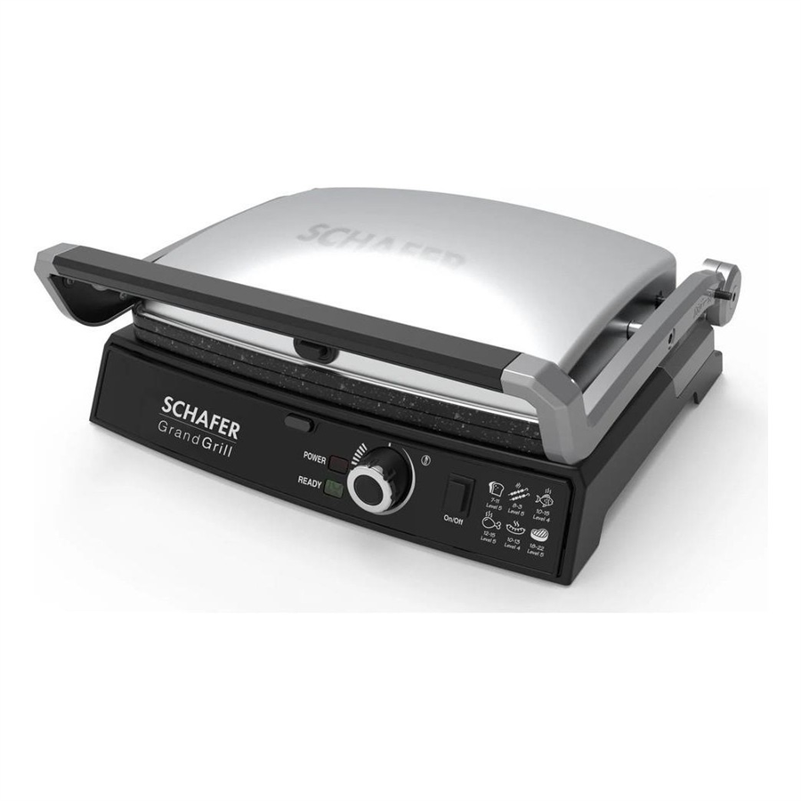 SCHAFER GRAND GRİLL TOST & IZGARA MAKİNESİ