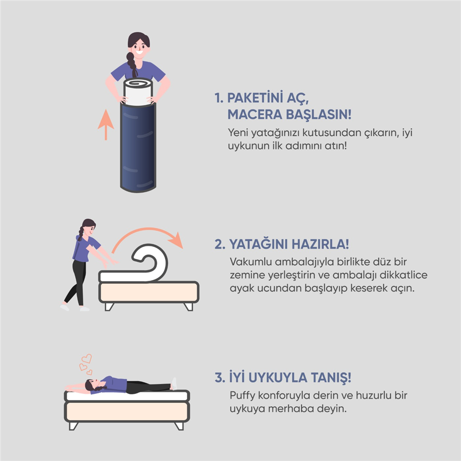 YATAŞ PUFFY BAMBOO PRİME YATAK