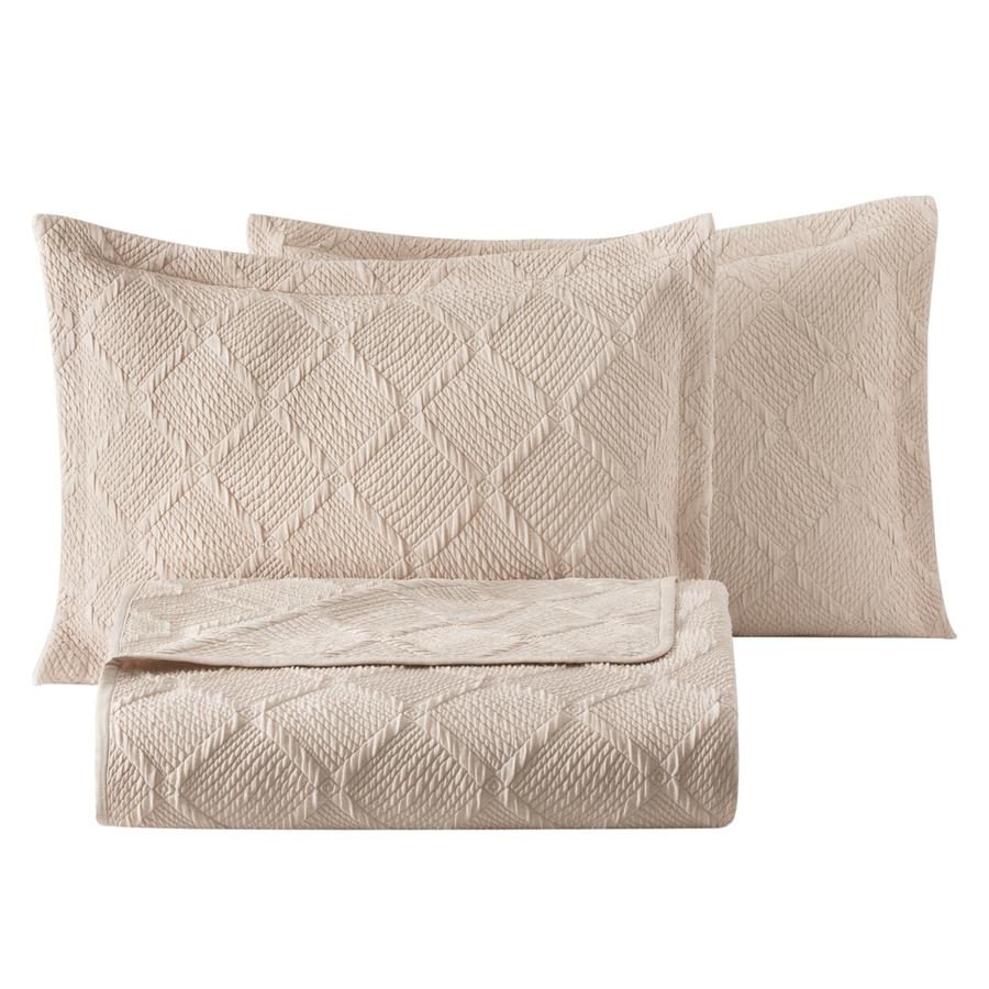 YATAŞ PUFFY JULİAN YATAK ÖRTÜSÜ SET - BEJ