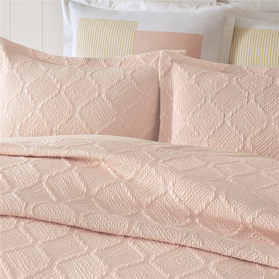 YATAŞ PUFFY JULİAN YATAK ÖRTÜSÜ SET - BLUSH