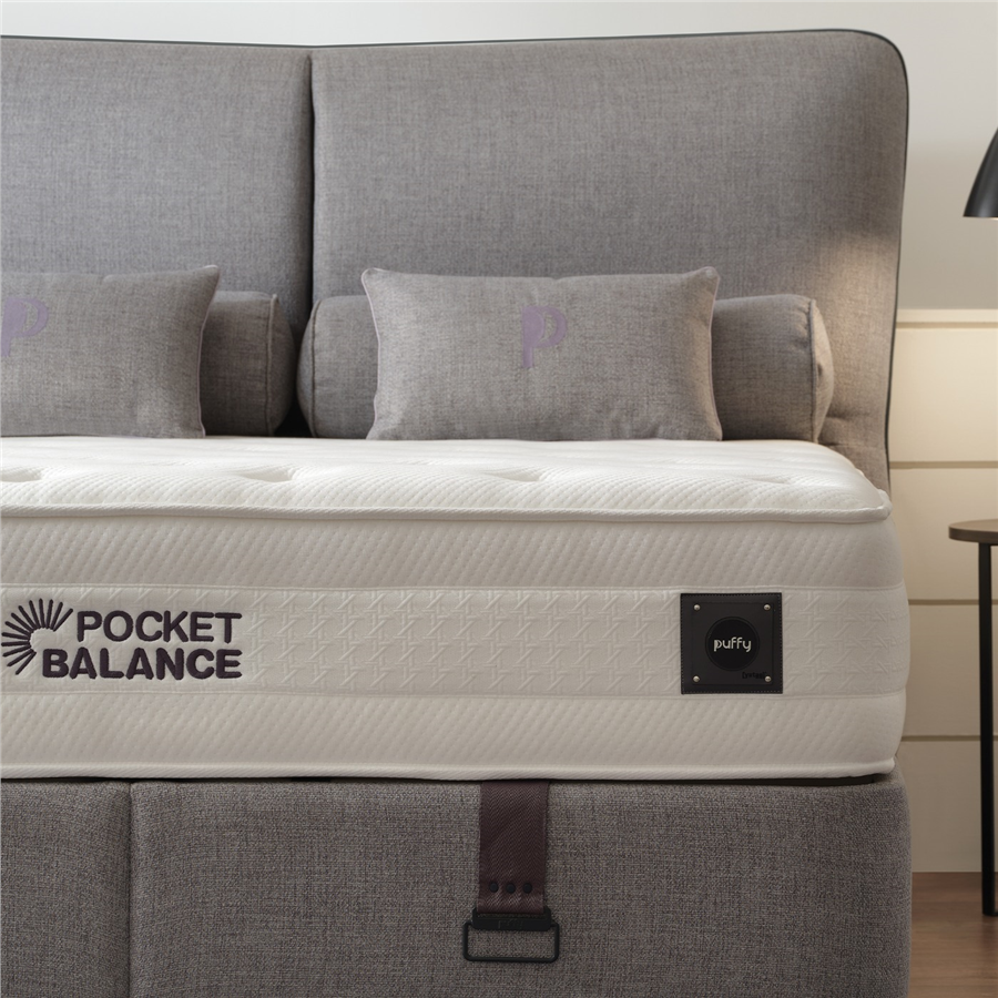 YATAŞ PUFFY POCKET BALANCE YATAK, BAZA VE BAŞLIK 3'LÜ SET