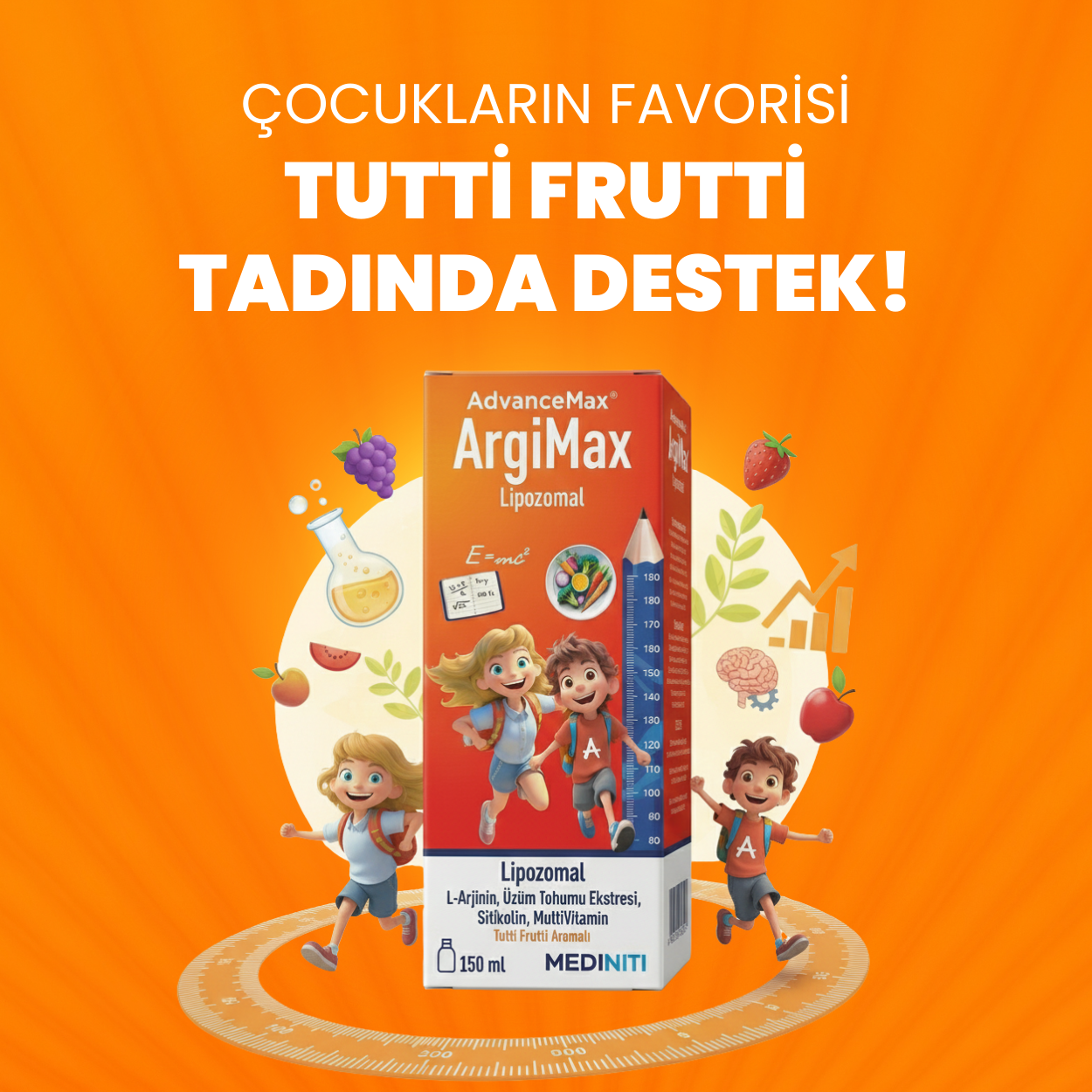 Advancemax Argimax Lipozomal Sıvı 150 ml Fiyatları - Modern Eczane