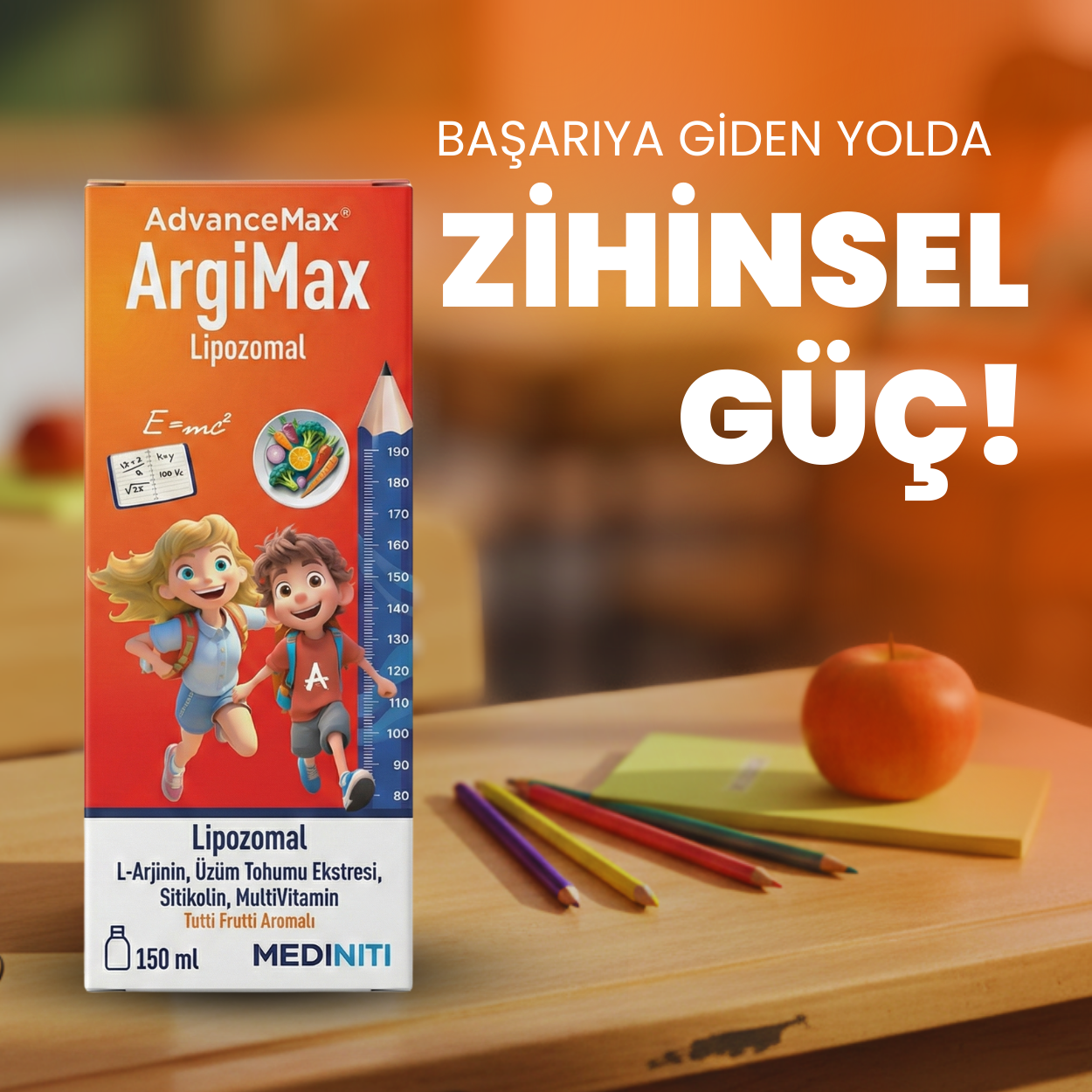 Advancemax Argimax Lipozomal Sıvı 150 ml Fiyatları - Modern Eczane