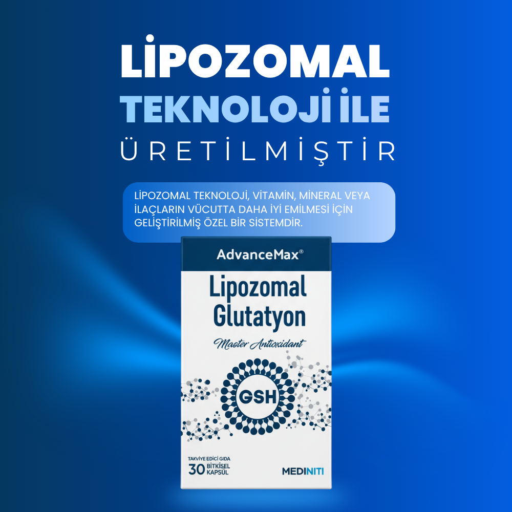Advancemax Lipozomal Glutatyon 30 Kapsül Fiyatları - Modern Eczane