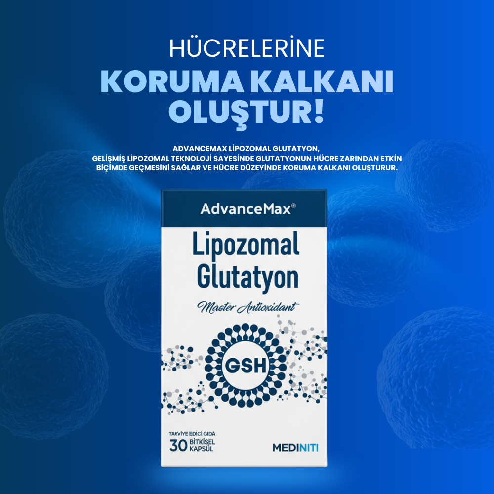 Advancemax Lipozomal Glutatyon 30 Kapsül Fiyatları - Modern Eczane