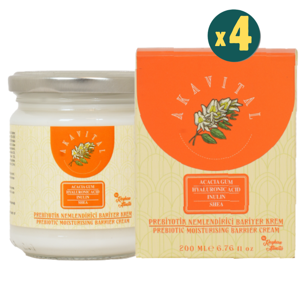 Akavital Prebiyotik Nemlendirici Bariyer Krem 200 ml 4 Adet Fiyatları - Modern Eczane