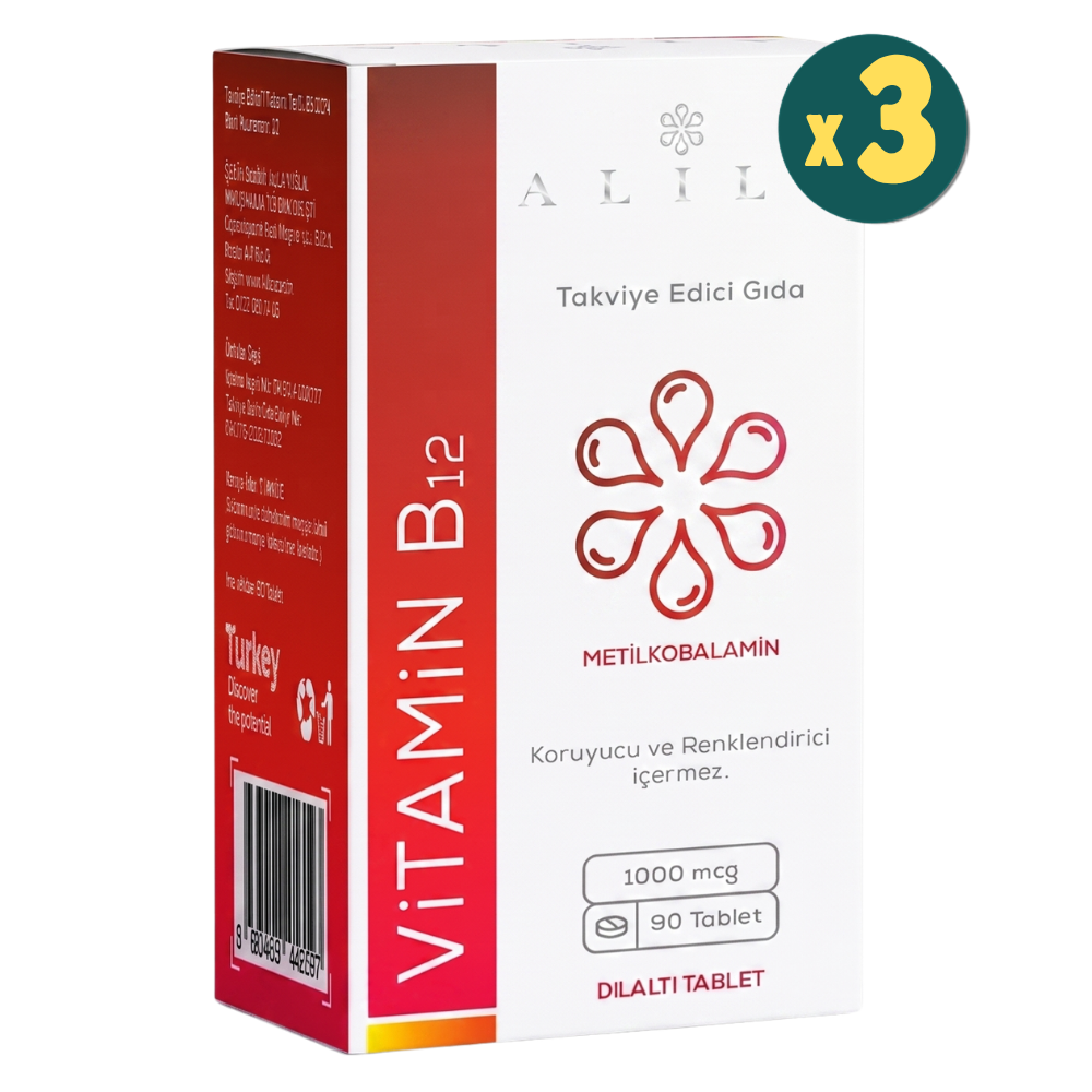 Alila B12 90 Tablet 3 Adet Fiyatları - Modern Eczane