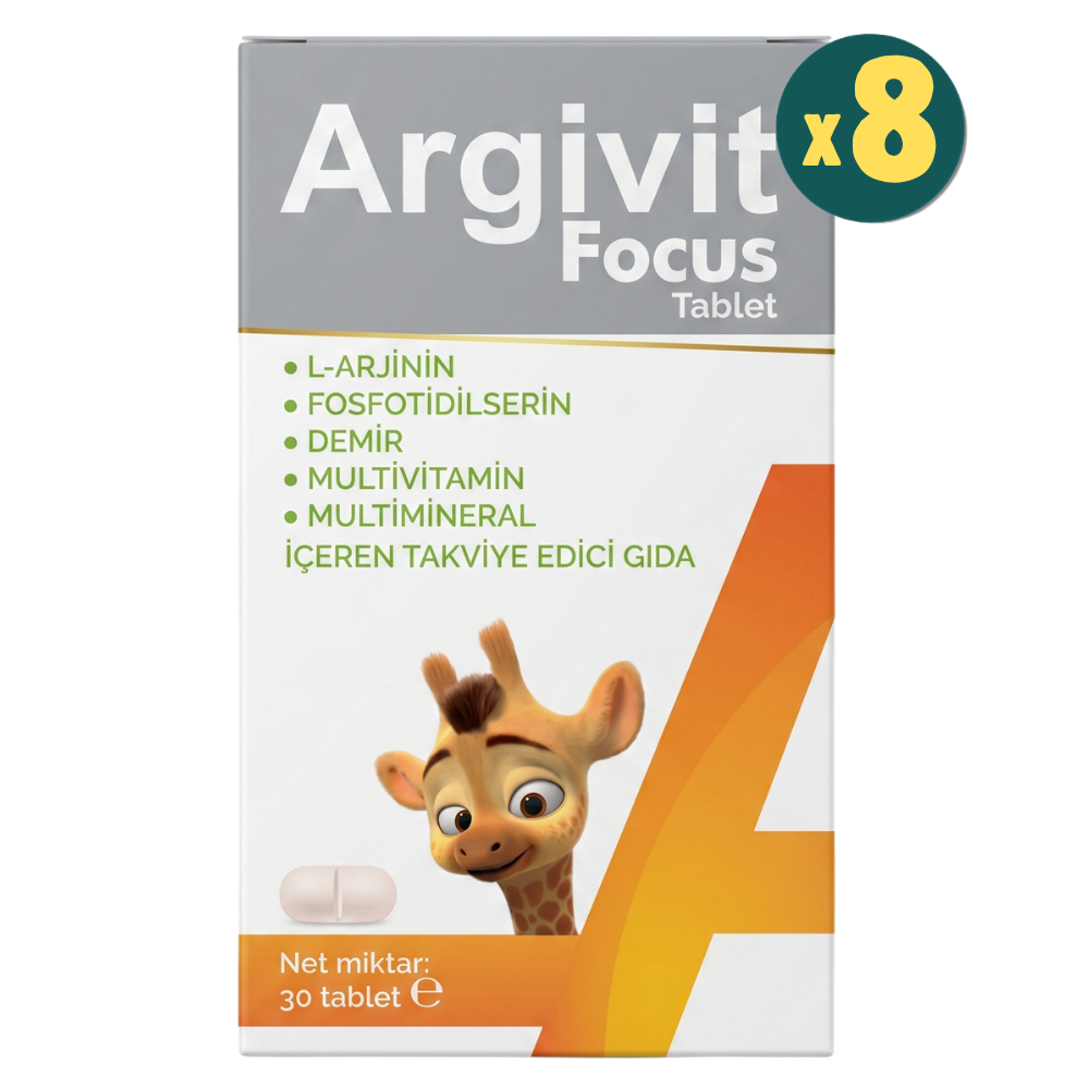 Argivit Focus 30 Tablet 8 Adet Takviye Edici Gıda Fiyatları - Modern Eczane