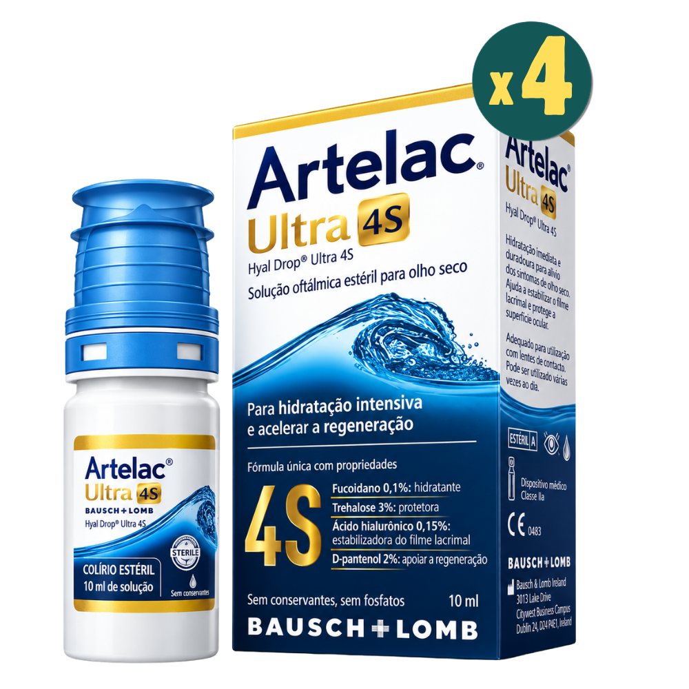 Artelac Ultra 4S Göz Damlası 10 ml 4 Adet Fiyatları - Modern Eczane