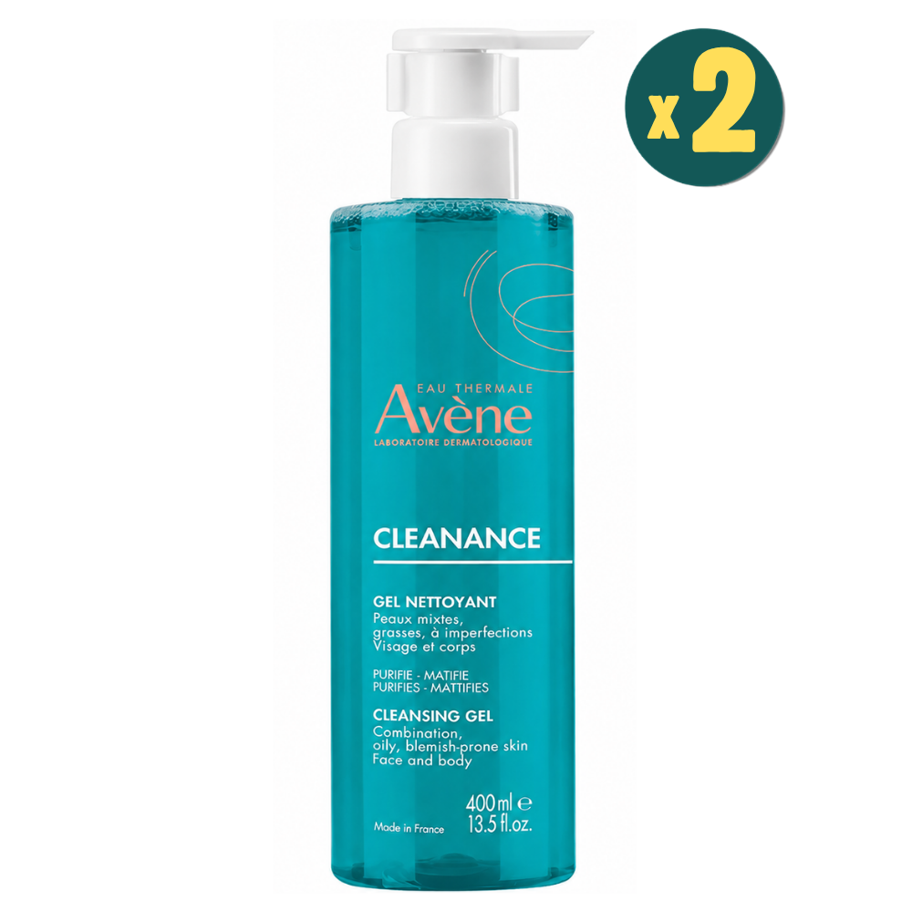Avène Cleanance Cleansing Gel 400 ml 2 Adet Fiyatları - Modern Eczane