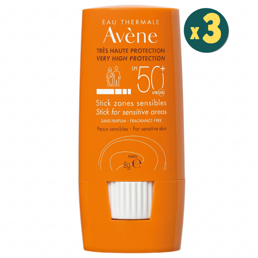 Avène Stick For Sensitive Areas SPF50+ 8 gr 3 Adet Fiyatları - Modern Eczane