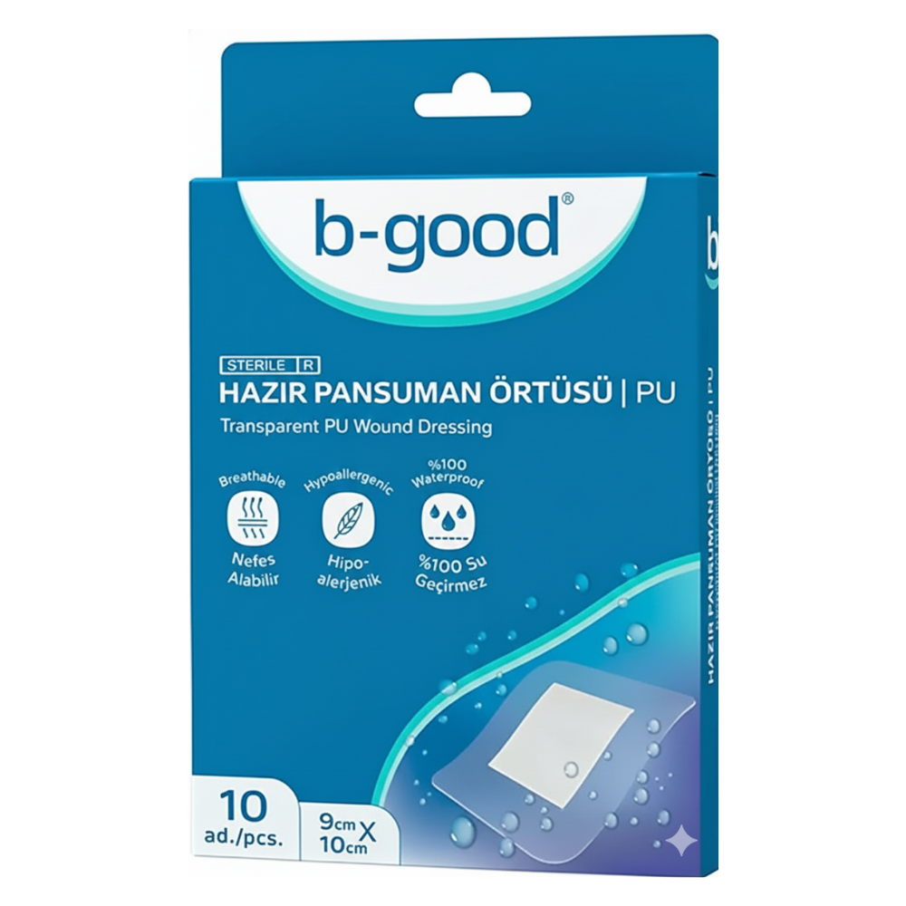 B-Good Hazır Pansuman Örtü 9x10 cm Fiyatları - Modern Eczane