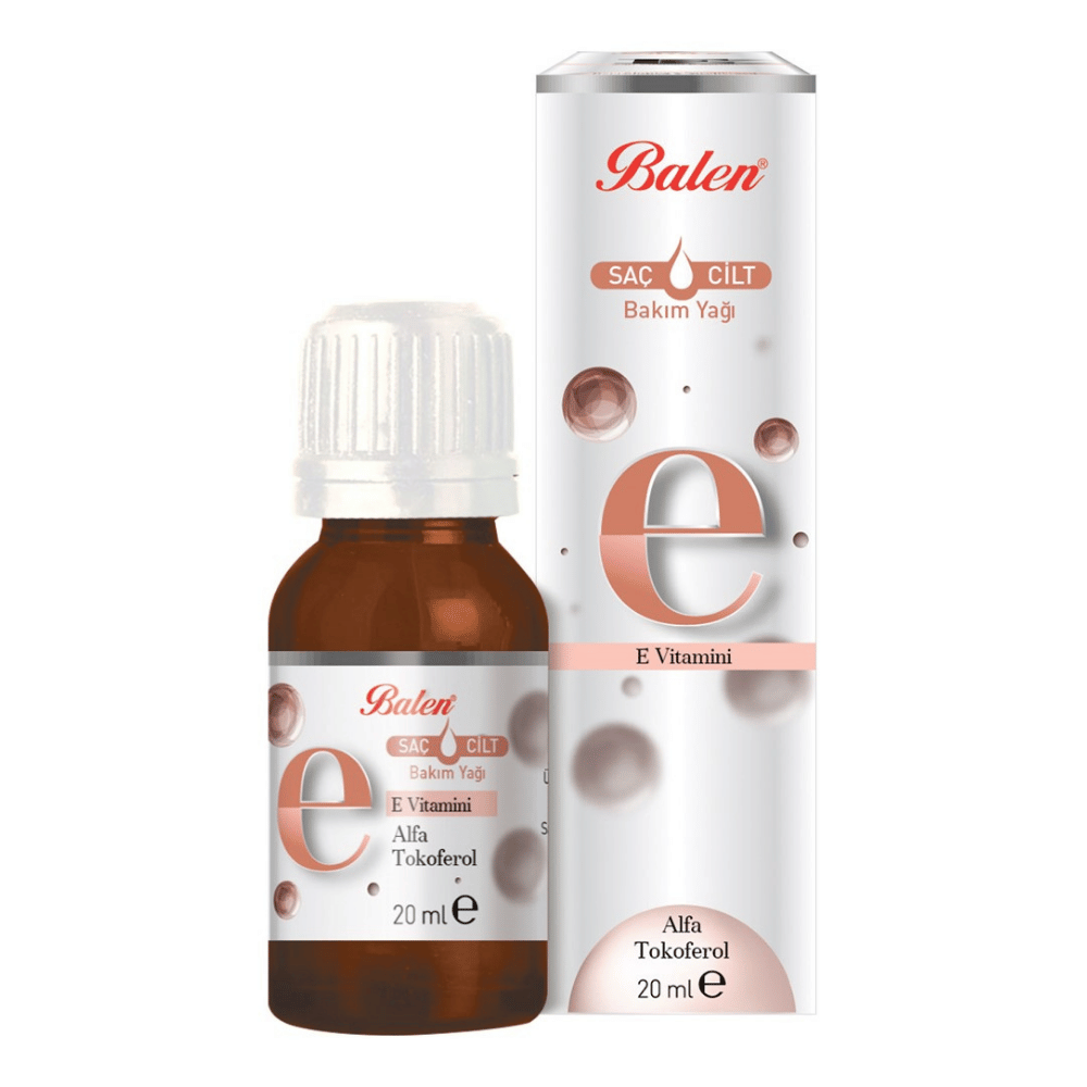 Balen 20 ML E Vitamini Saç ve Cilt Bakım Yağı Fiyatları - Modern Eczane