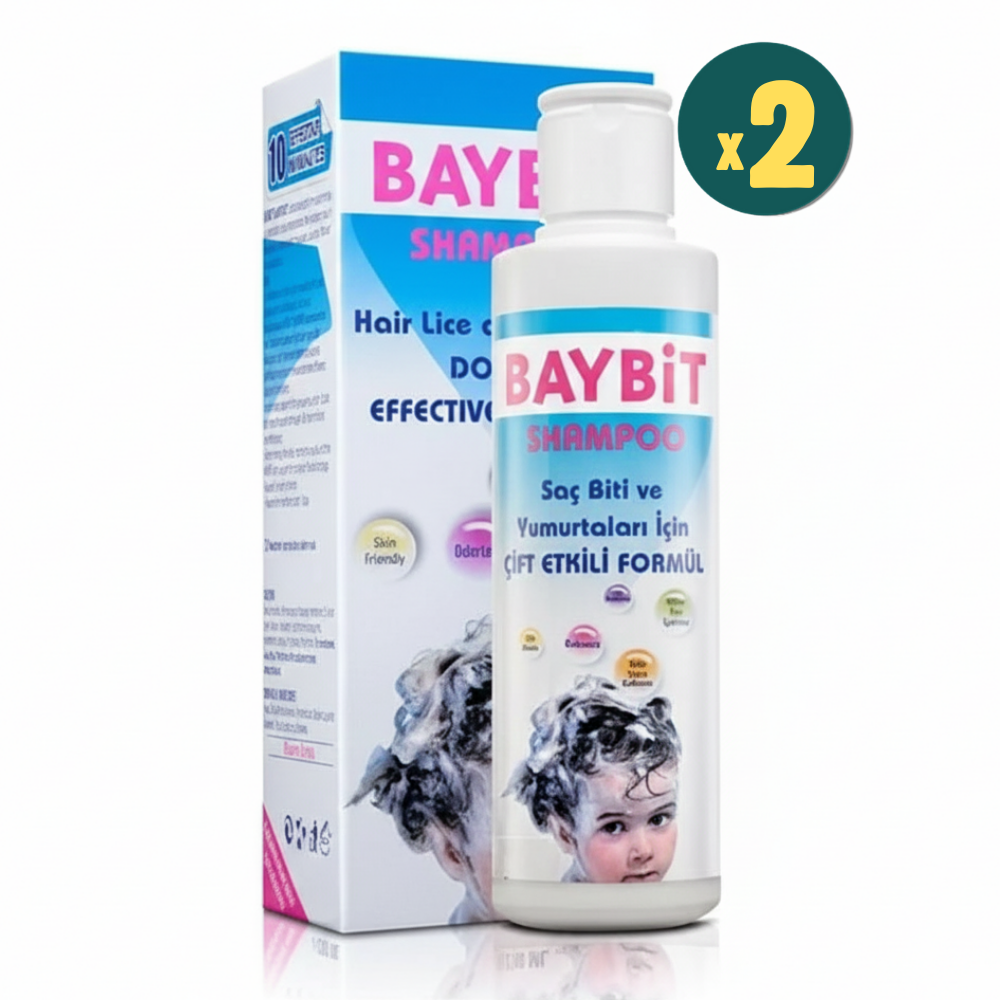 Baybit Bit Şampuanı 200 ml 2 Adet Fiyatları - Modern Eczane