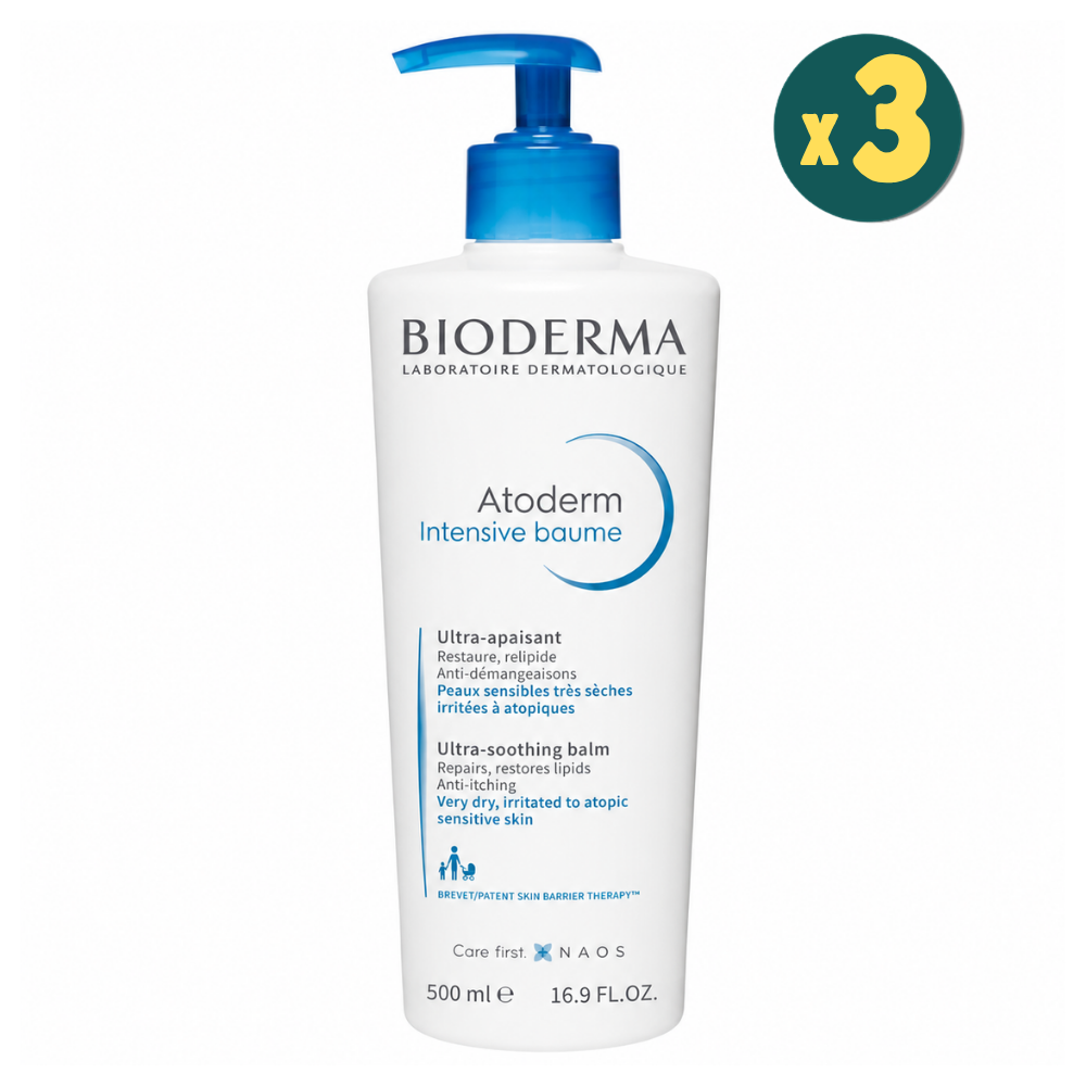 Bioderma Atoderm Intensive Baume 500 ml - Puansız 3 Adet Fiyatları - Modern Eczanesi