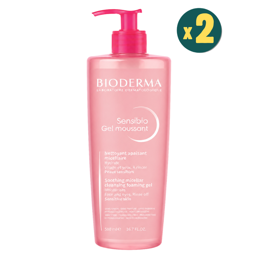 Bioderma Sensibio Foaming Gel 500 ml 2 Adet Fiyatları - Modern Eczane