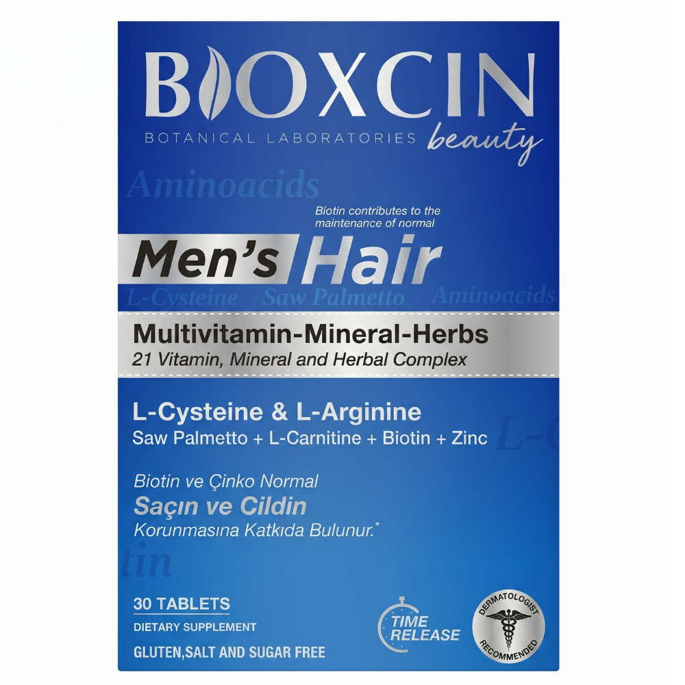 Bioxcin Men's Hair 30 Tablet Fiyatları - Modern Eczane