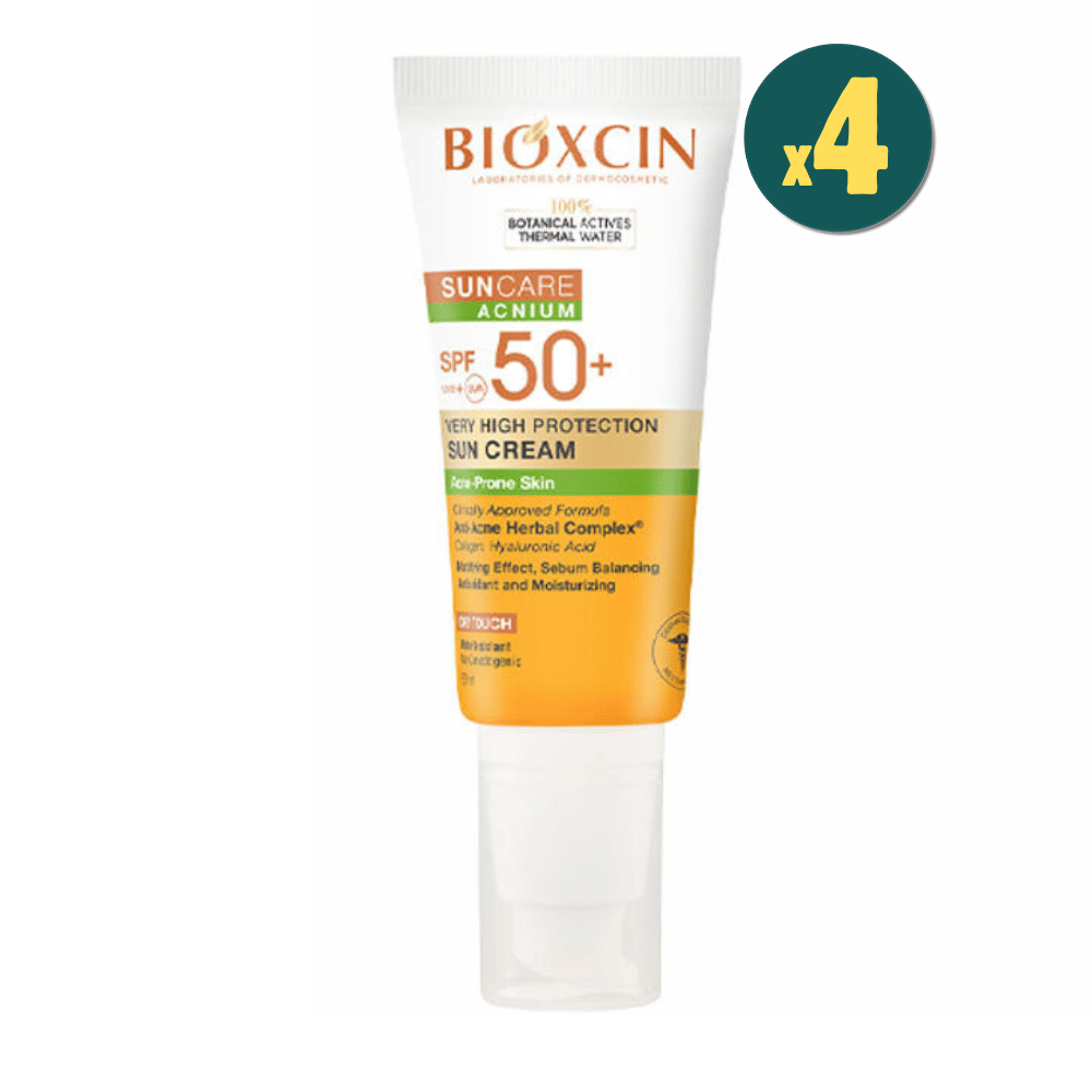 Bioxcin Sun Care Acnium Krem SPF50 50 ml 4 Adet Fiyatları - Modern Eczanesi