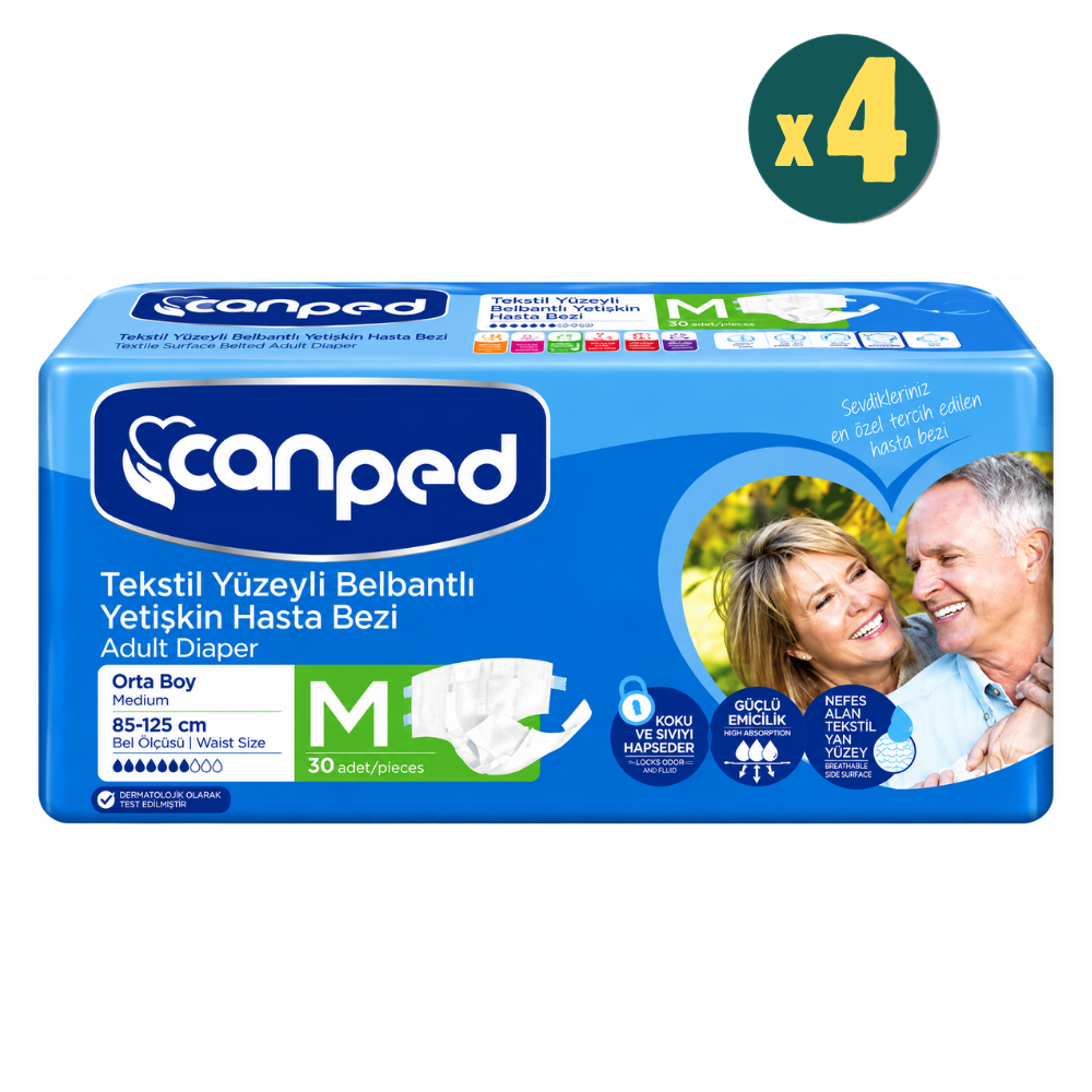 Canped Hasta Bezi Medium 30'lu 4 Adet Fiyatları - Modern Eczane