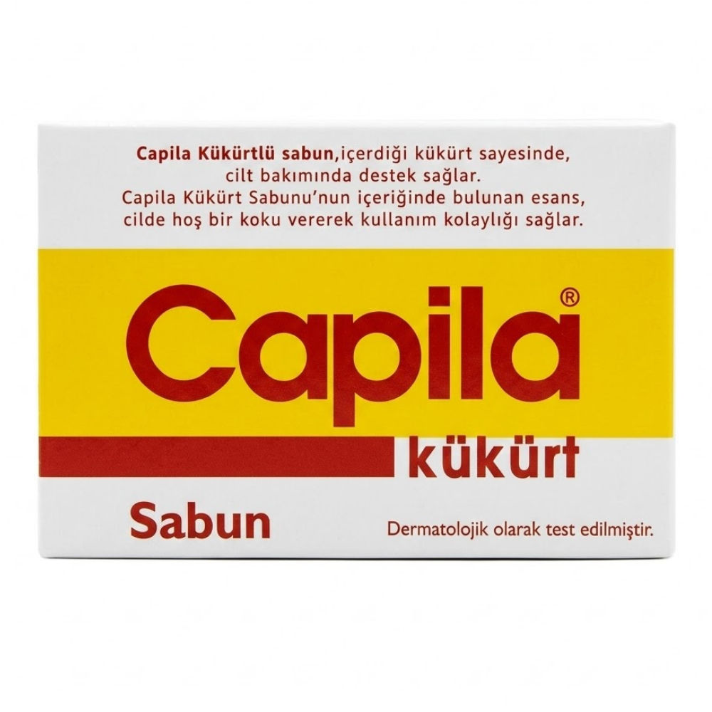 Capila Kükürtlü Sabun 90 gr Fiyatları - Modern Eczane