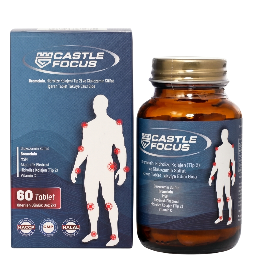 Castle Focus Glukozamin 60 Tablet Fiyatları - Modern Eczane