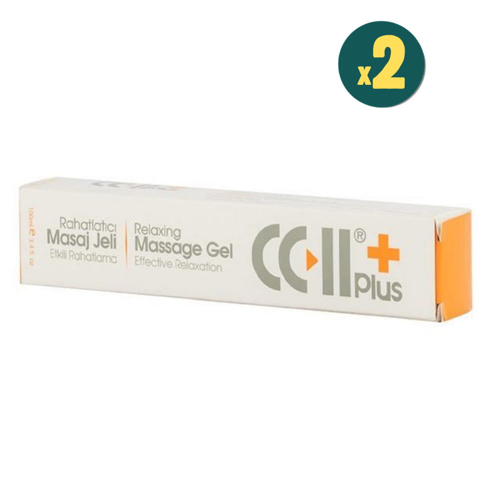CC-II Plus Masaj Jeli 100 ml 2 Adet Fiyatları - Modern Eczane