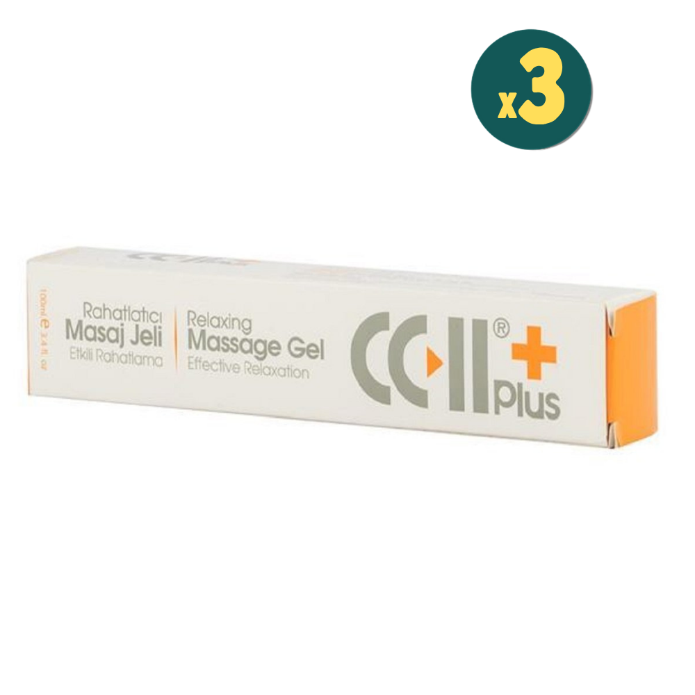 CC-II Plus Masaj Jeli 100 ml 3 Adet Fiyatları - Modern Eczane