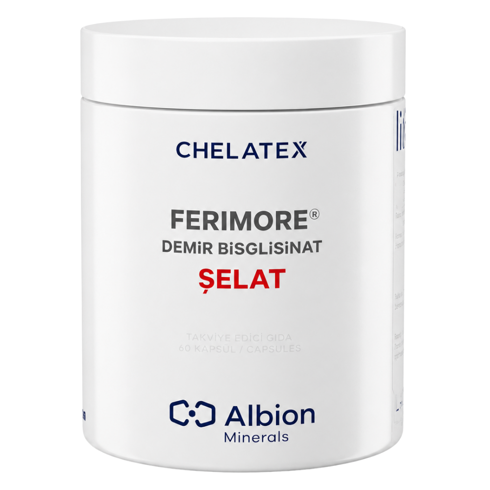 Chelatex FERİMORE Demir 60 Kapsül Fiyatları - Modern Eczane