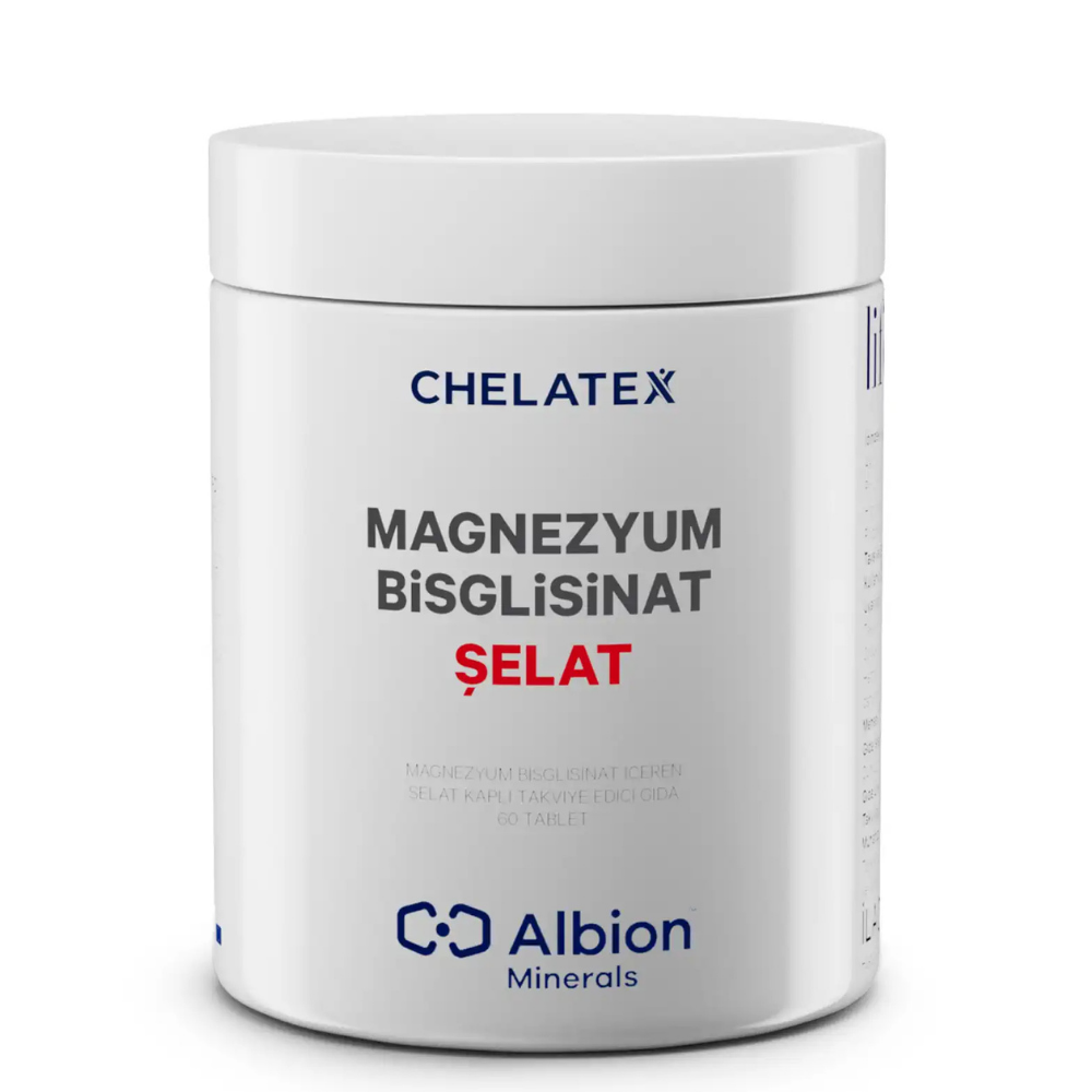 Chelatex Magnezyum Bisglisinat 60 Tablet - Modern Eczane