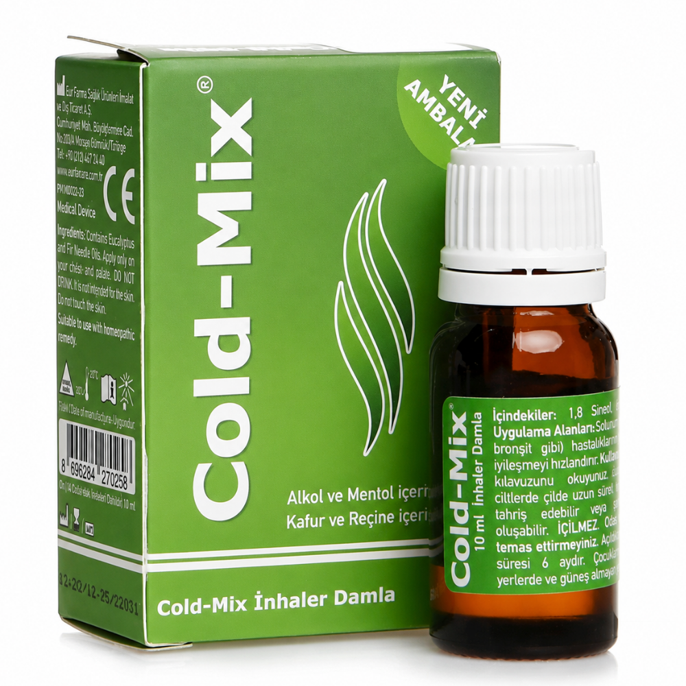 Cold-Mix Inhaler Damla 10 ml Fiyatları - Modern Eczane