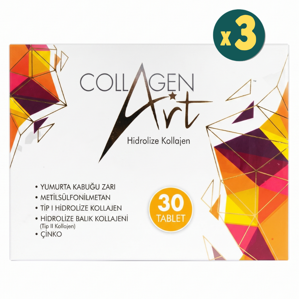 Collagen Art 30 Tablet 3 Adet Fiyatları - Modern Eczane