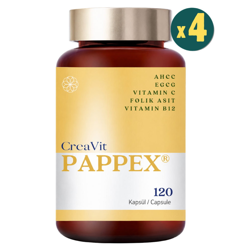Creavit Pappex 120 Kapsül 4 Adet Fiyatları - Modern Eczane