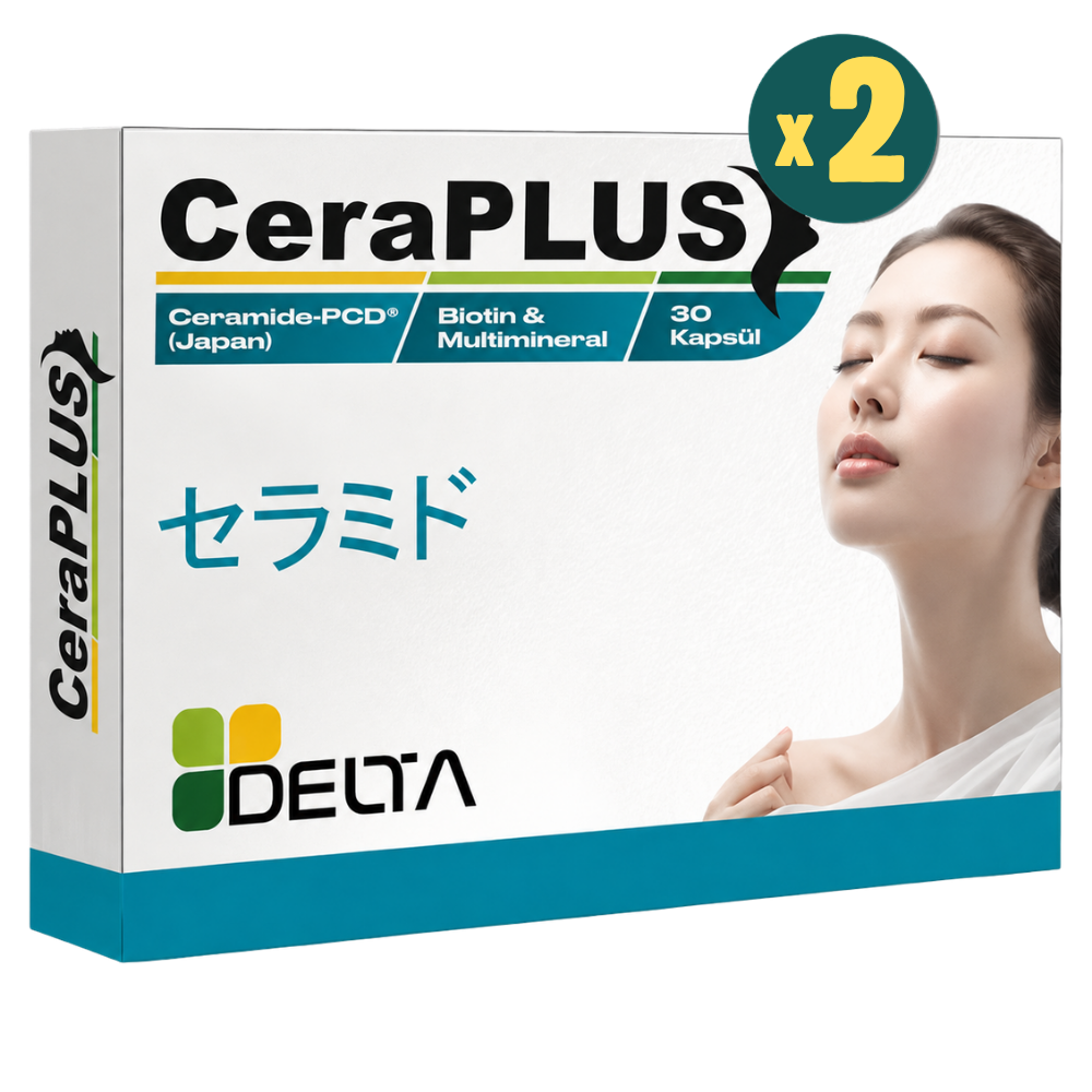 Delta Ceraplus Seramid Biotin 30 Kapsül 2 Adet Fiyatları - Modern Eczane