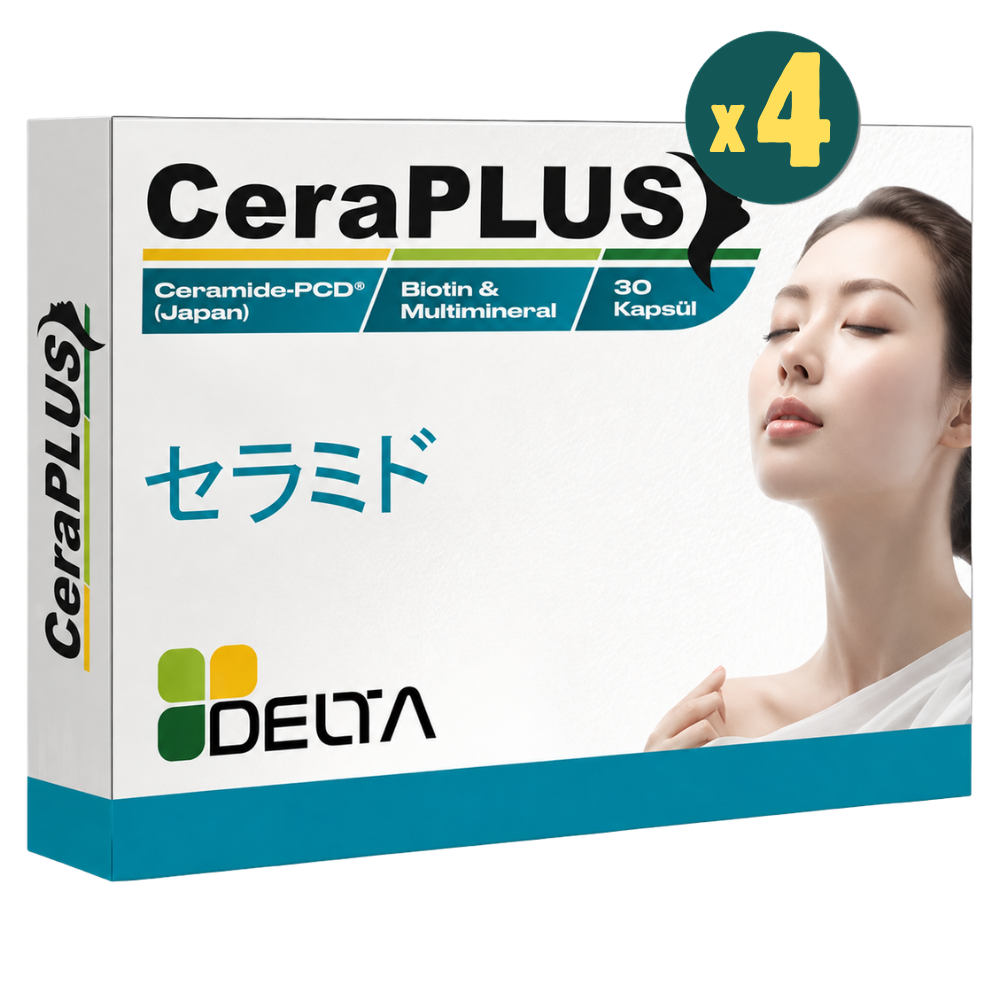 Delta Ceraplus Seramid Biotin 30 Kapsül 4 Adet Fiyatları - Modern Eczane