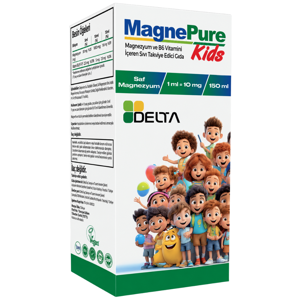 Delta Magnepure Kids 150 ml Fiyatları - Modern Eczane